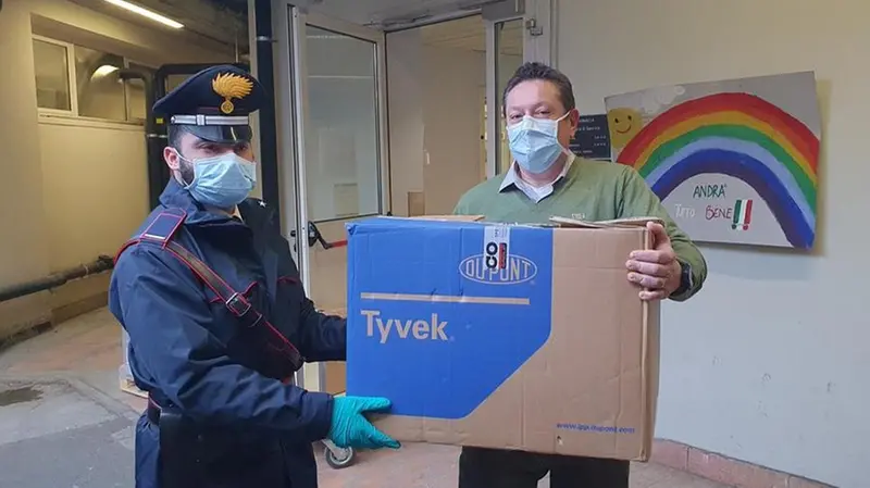 AiutiAMObrescia, alcune delle consegne del 17 marzo