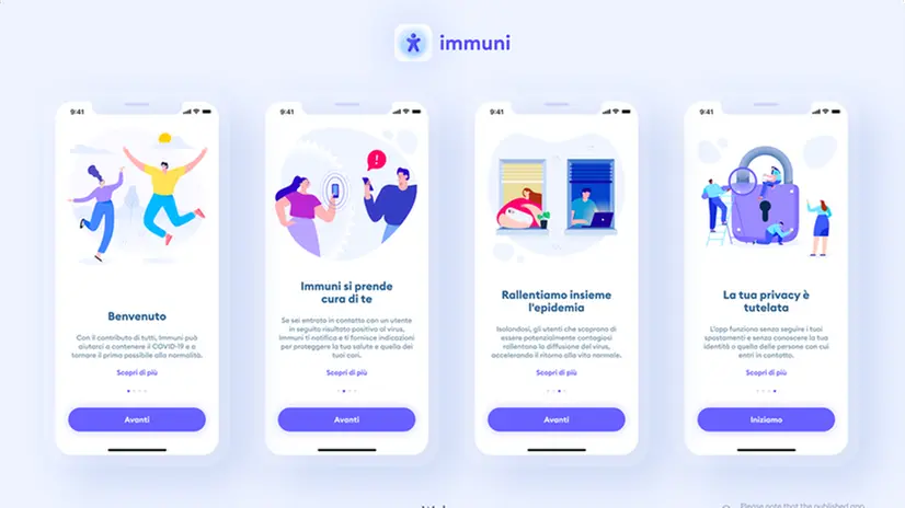L'app Immuni dovrebbe essere scaricabile da giugno