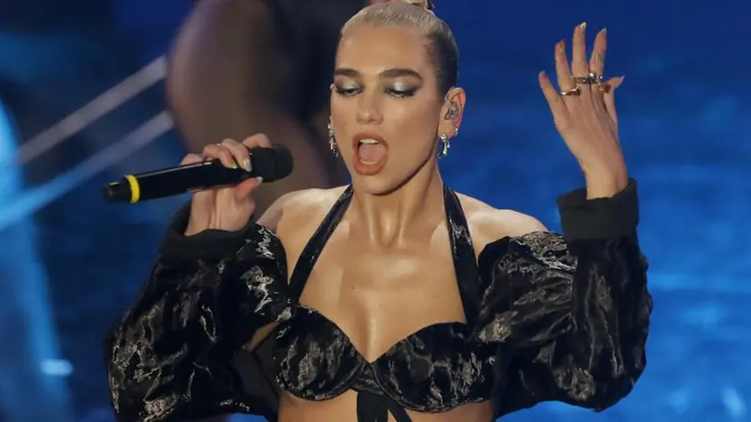 Dua Lipa all'Ariston