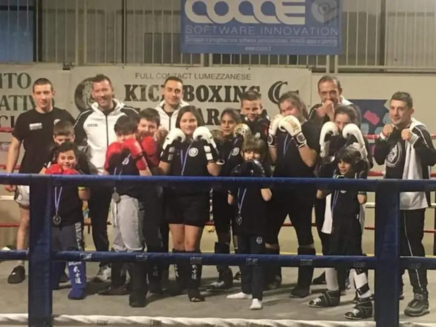 Asd kick boxing team Carcina