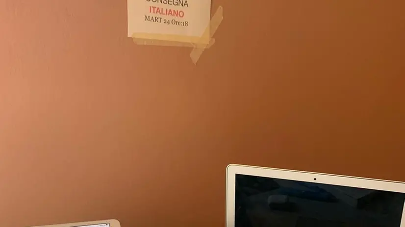 Quando la cameretta diventa l'aula di scuola
