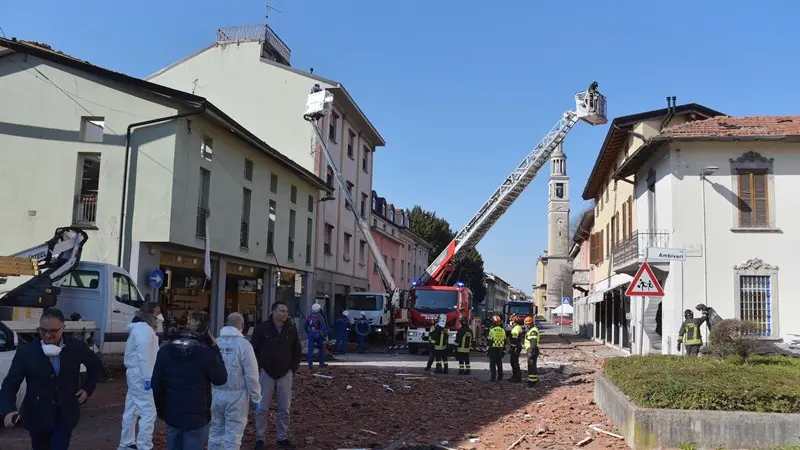 Esplosione a Seriate, un morto