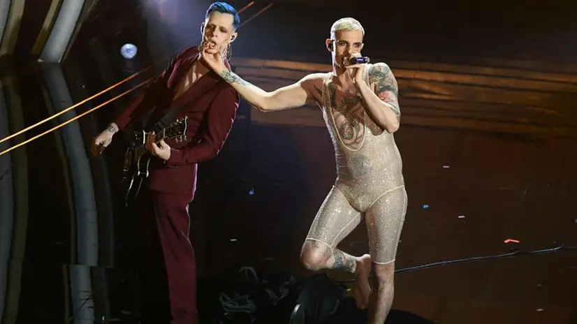 Achille Lauro sul palco