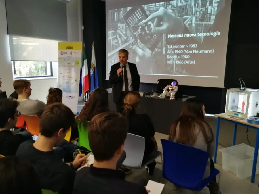 Terza tappa del Da Vinci 4.0 al Liceo Carli