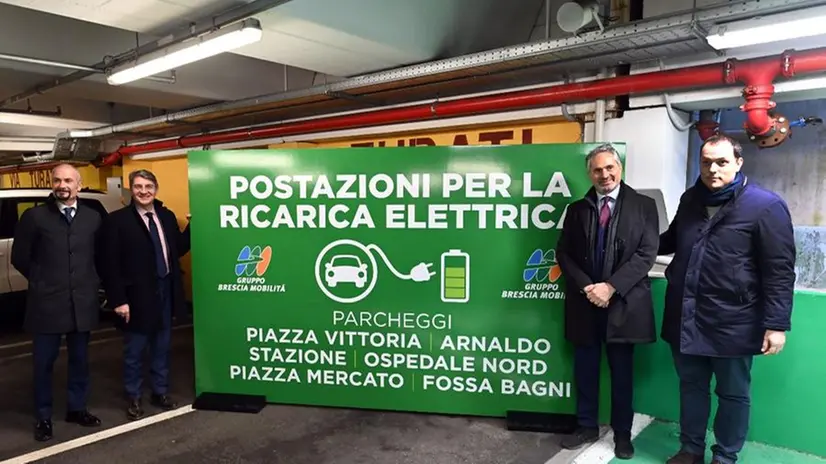 Le nuove postazioni di ricarica