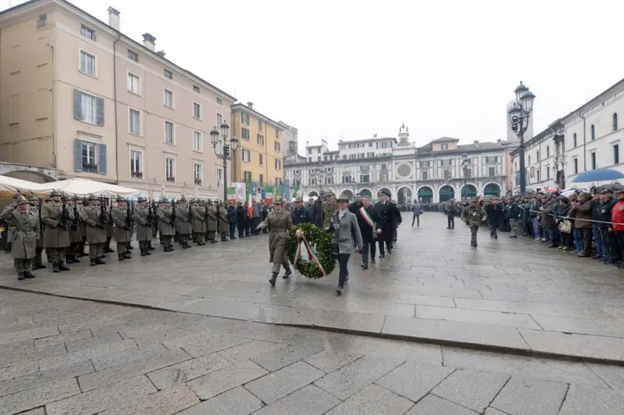 Battaglia di Nikolajewka, celebrazioni in piazza Loggia