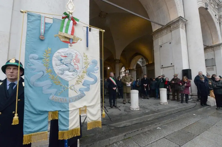 Battaglia di Nikolajewka, celebrazioni in piazza Loggia