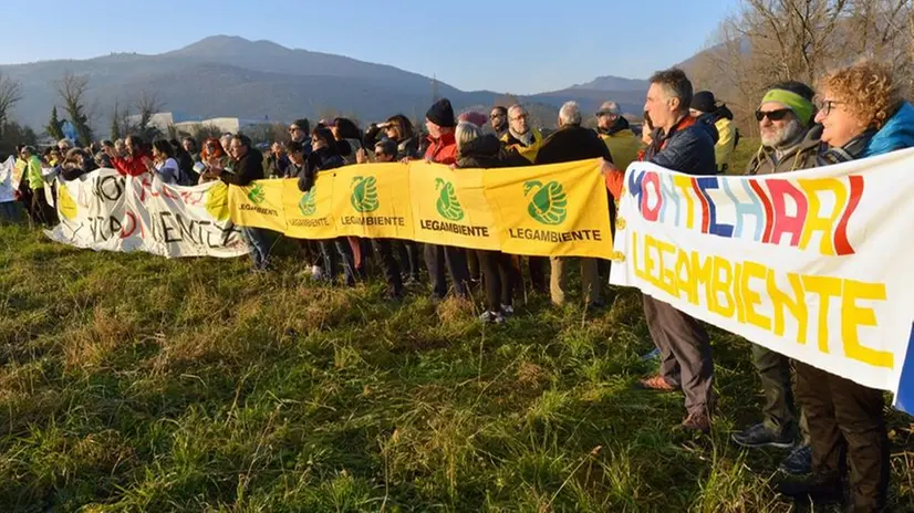 Prevalle e Gavardo, corteo contro il maxidepuratore