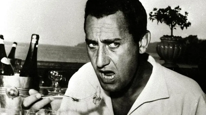 Alberto Sordi in alcune scene dei suoi film