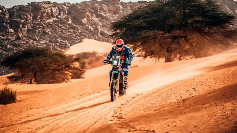 Alex Botturi all'Africa Eco Race
