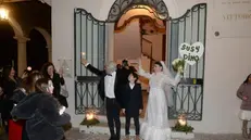 Matrimonio a Salò per Laude e Abbrescia