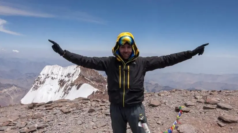 Vittoria. Matteo Bertè saluta a quasi 7mila metri di quota