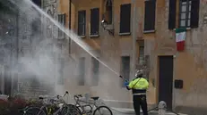Brescia, interventi lavaggio straordinario delle strade