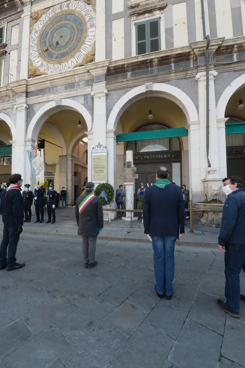 25 Aprile, le celebrazioni in piazza Loggia nonostante l'emergenza
