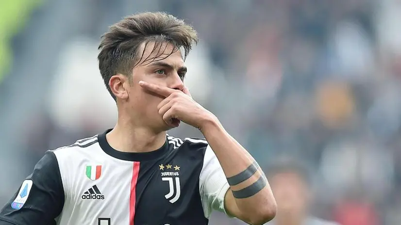 Il calciatore della Juve Paulo Dybala