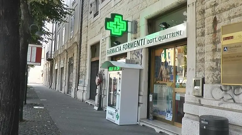 La farmacia Formenti - © www.giornaledibrescia.it