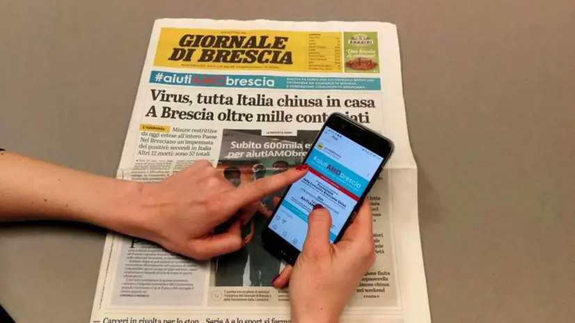 L'Iban ufficiale sui nostri mezzi: sito del GdB e nostri social ufficiali - © www.giornaledibrescia.it