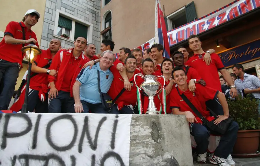 Lumezzane, 10 anni fa il trionfo in Coppa Italia - Foto New Reporter © www.giornaledibrescia.it