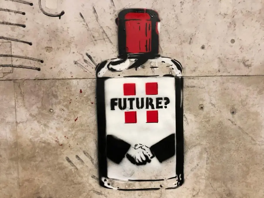 Gli stencil dello street artist Future?