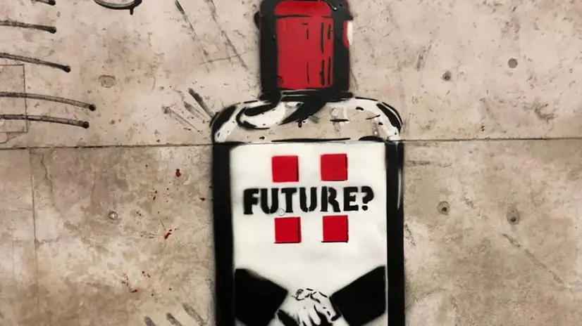Gli stencil dello street artist Future?