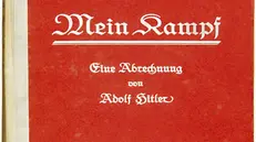 Una copertina del Mein Kampf di Hitler