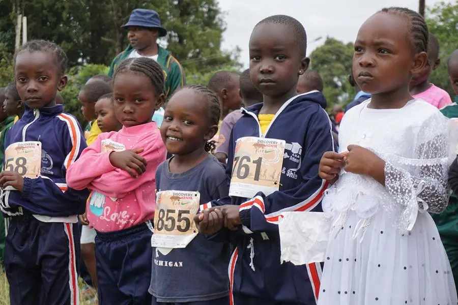 Festa della corsa in Kenya