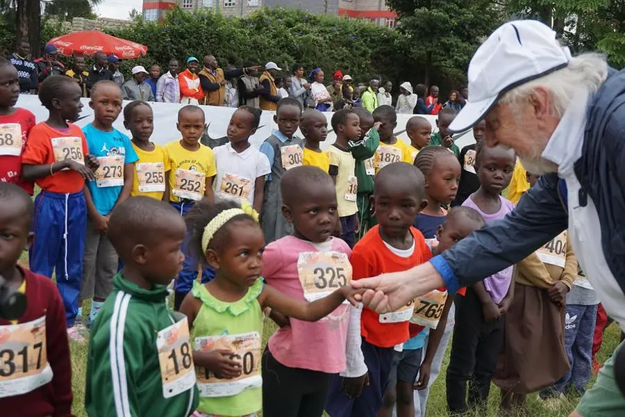 Festa della corsa in Kenya