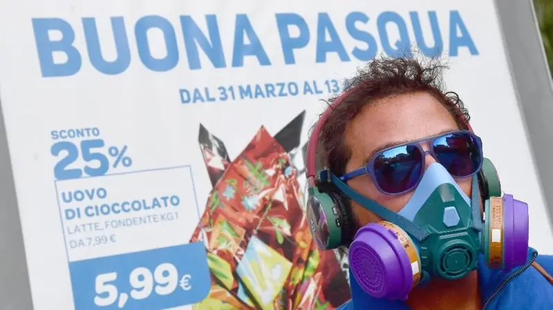 Pasqua blindata, intensificati i controlli - Foto Ansa/Luca Zennaro