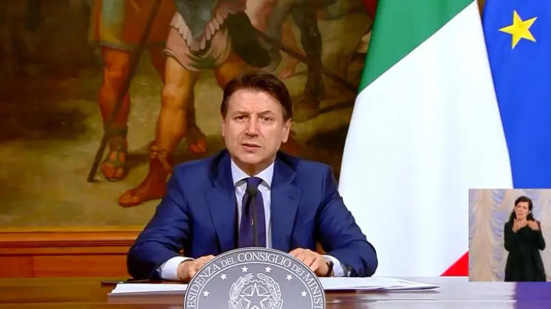 Il premier Giuseppe Conte