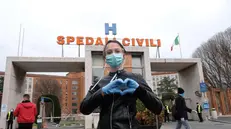 Le donazioni saranno a favore dell'ospedale Civile di Brescia - Foto Ansa