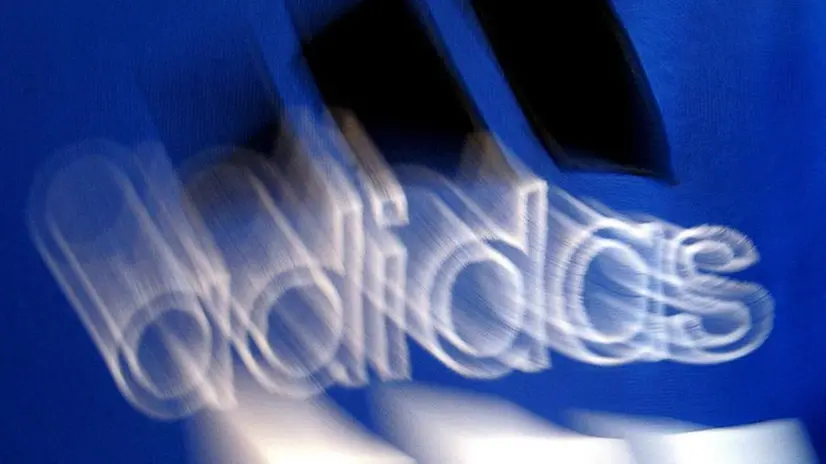 Un logo dell'Adidas