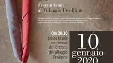 La locandina dell'iniziativa promossa dal gruppo scout Brescia 2 - © www.giornaledibrescia.it