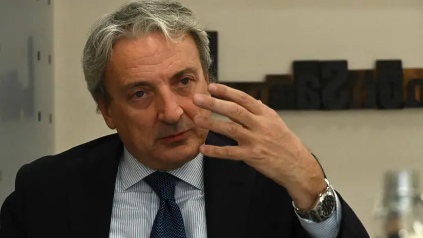 Giuseppe Pasini, presidente di Aib - Foto New Reporter Favretto © www.giornaledibrescia.it