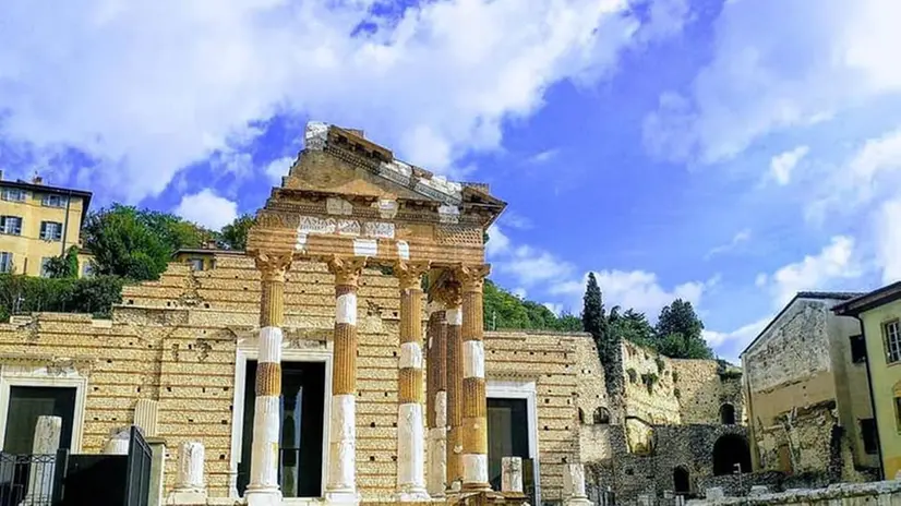 Capitolium chiuso dal 7 gennaio al 7 febbraio - Foto pagina Facebook Comune di Brescia