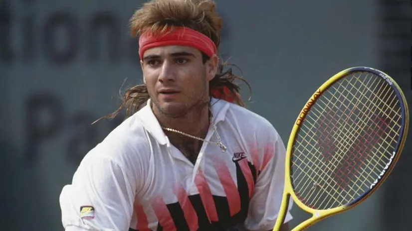 Andre Agassi al culmine della sua carriera