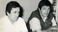 Franco Baribbi con Corrado Orrico
