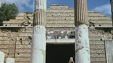 Un’immagine della performance bresciana del 1979 - © www.giornaledibrescia.it