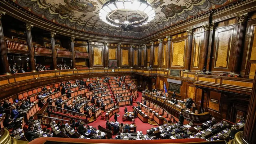 Il Senato - Foto Ansa/Fabio Frustaci © www.giornaledibrescia.it