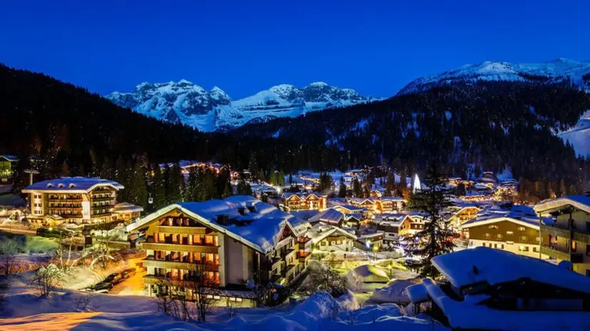 Una veduta di Madonna di Campiglio