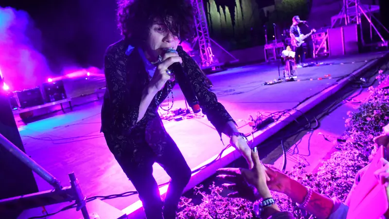Il concerto di LP al Vittoriale