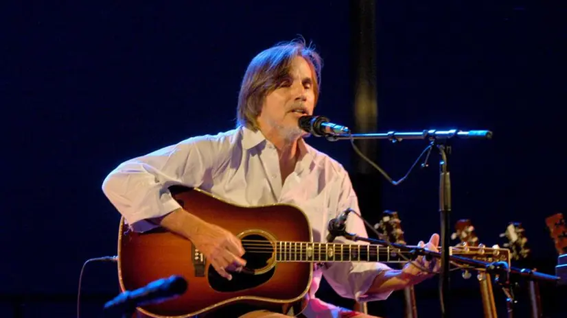 Il cantautore Jackson Browne