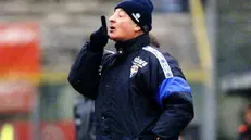 Carletto Mazzone nel 2000 quando era allenatore del Brescia -  Foto © www.giornaledibrescia.it