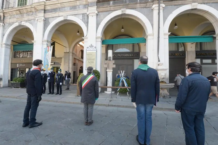25 Aprile, le celebrazioni in piazza Loggia nonostante l'emergenza