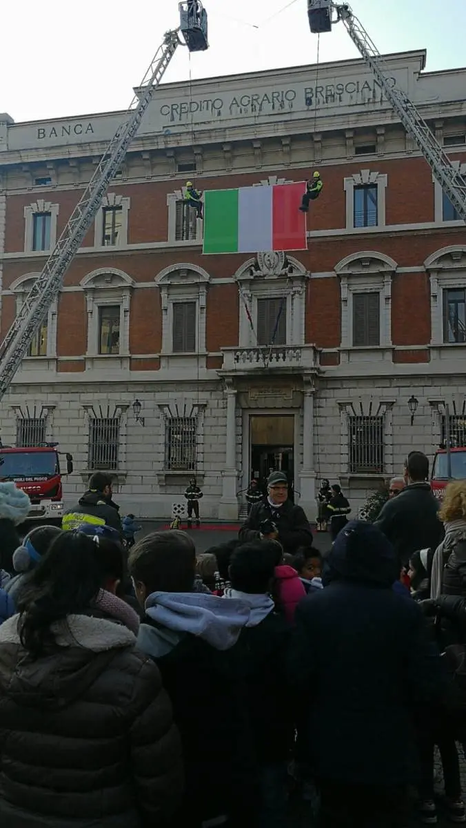 Le celebrazioni per santa Barbara in piazza Paolo VI