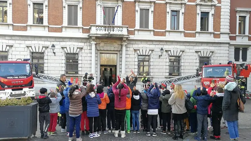 Le celebrazioni per santa Barbara in piazza Paolo VI