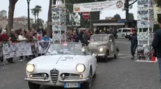 Auto in gara nella Coppa Franco Mazzotti, organizzata dal Club Mille Miglia - Foto Club Mille Miglia