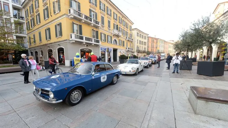 La partenza da Brescia
