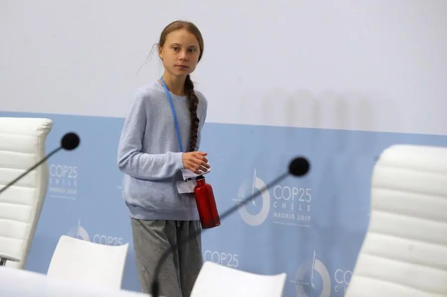 Greta Thunberg al Cop25 a Madrid