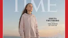 La copertina del Time dedicata a Greta Thunberg - Foto Ansa/Epa © www.giornaledibrescia.it