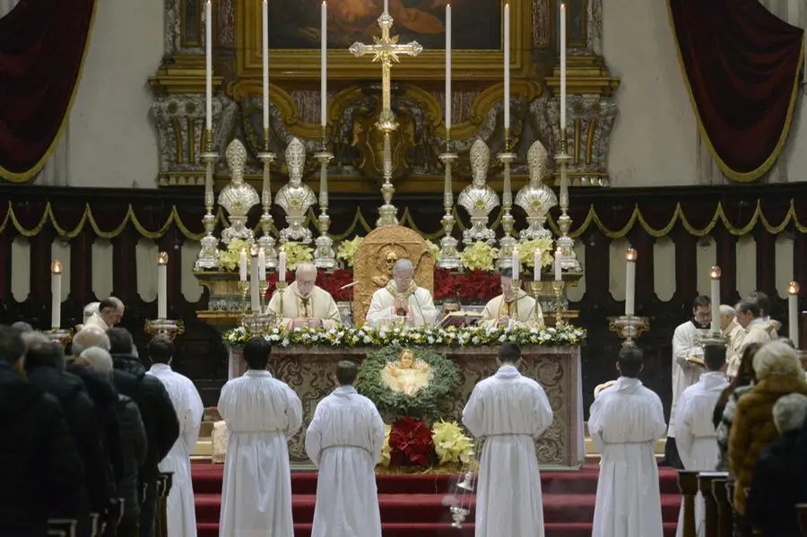 In Cattedrale la messa di Natale